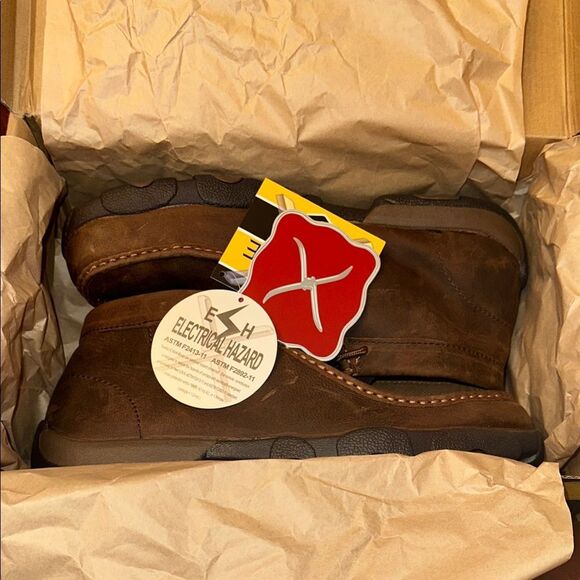 NWT Twisted X Men's Steel Toe Leather Boots - Picture 5 of 10